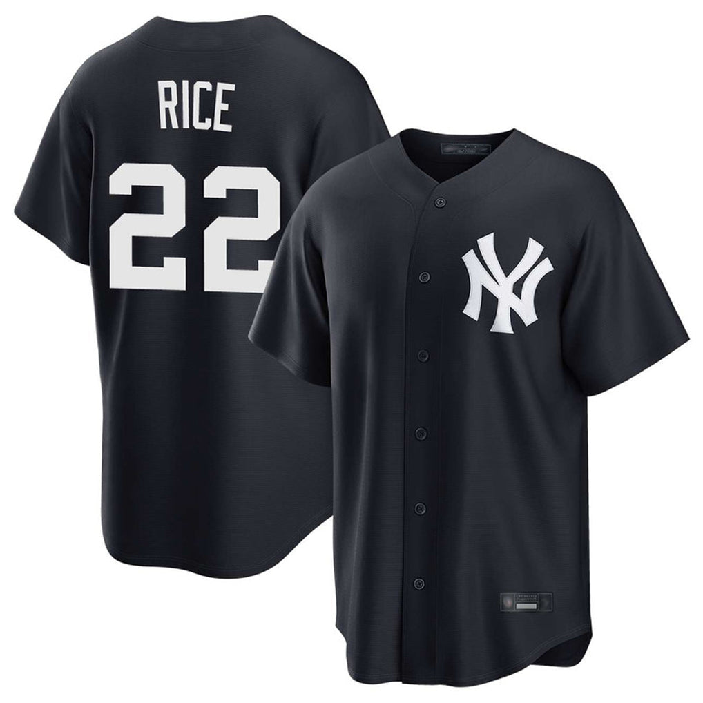 MATTH NY.Yankees #22 Ben Rice Player Navy Game Home Stitched Jerseys