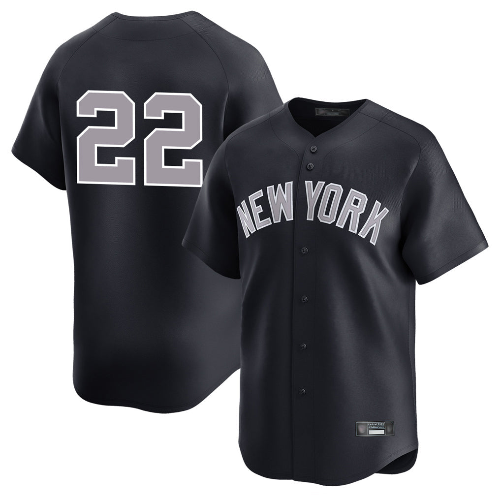 MATTH NY.Yankees #22 Ben Rice Player Navy Limited Stitched Jerseys