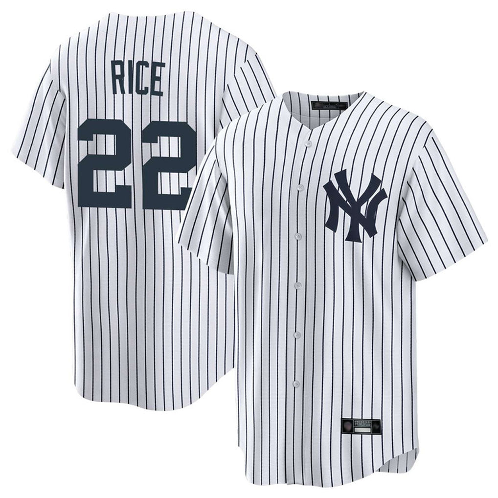 MATTH NY.Yankees #22 Ben Rice Player White Game Home Stitched Jerseys