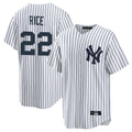 MATTH NY.Yankees #22 Ben Rice Player White Game Home Stitched Jerseys