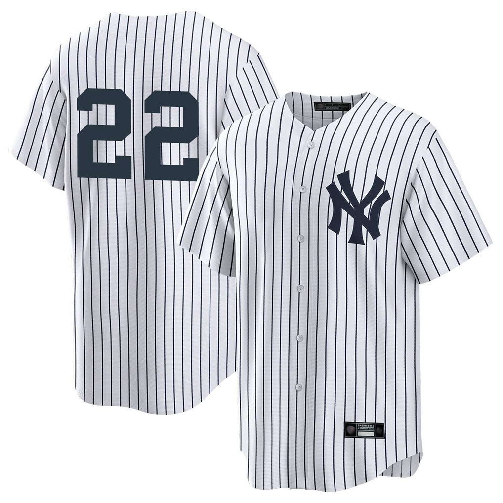 MATTH NY.Yankees #22 Ben Rice Player White Game Stitched Jerseys