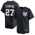 MATTH NY.Yankees #27 Giancarlo Stanton Player Navy Limited Home Stitched Jerseys