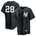 MATTH NY.Yankees #28 Austin Wells Player Black Game Stitched Jerseys