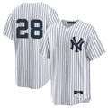 MATTH NY.Yankees #28 Austin Wells Player White Game Stitched Jerseys