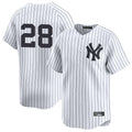 MATTH NY.Yankees NY.Yankees #28 Austin Wells Player White Limited Stitched Jerseys