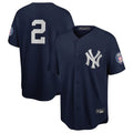 MATTH NY.Yankees #2 Derek Jeter Player Navy 2020 Hall of Fame Induction Limited Stitched Jerseys
