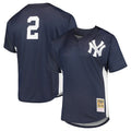 MATTH NY.Yankees #2 Derek Jeter Player Navy Mitchell & Ness Limited Stitched Jerseys