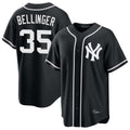 MATTH NY.Yankees #35 Cody Bellinger Player Black Out Game Stitched Jerseys