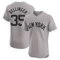 MATTH NY.Yankees #35 Cody Bellinger Player Gray Limited Elite Home Stitched Jerseys