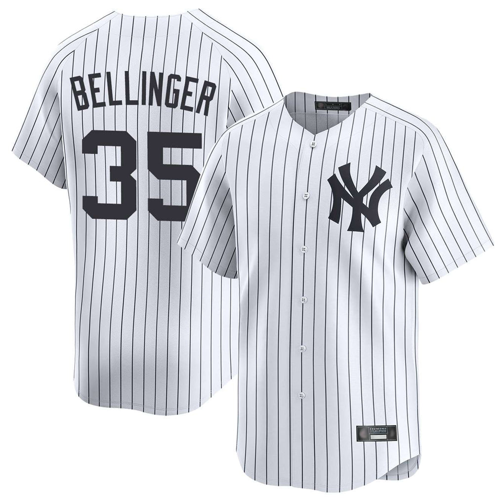 MATTH NY.Yankees #35 Cody Bellinger Player White Limited Home Stitched Jerseys