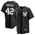 MATTH NY.Yankees #42 Mariano Rivera Player Black Game Stitched Jerseys