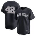 MATTH NY.Yankees #42 Mariano Rivera Player Navy Limited Stitched Jerseys