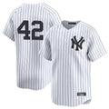MATTH NY.Yankees #42 Mariano Rivera Player White Limited Stitched Jerseys