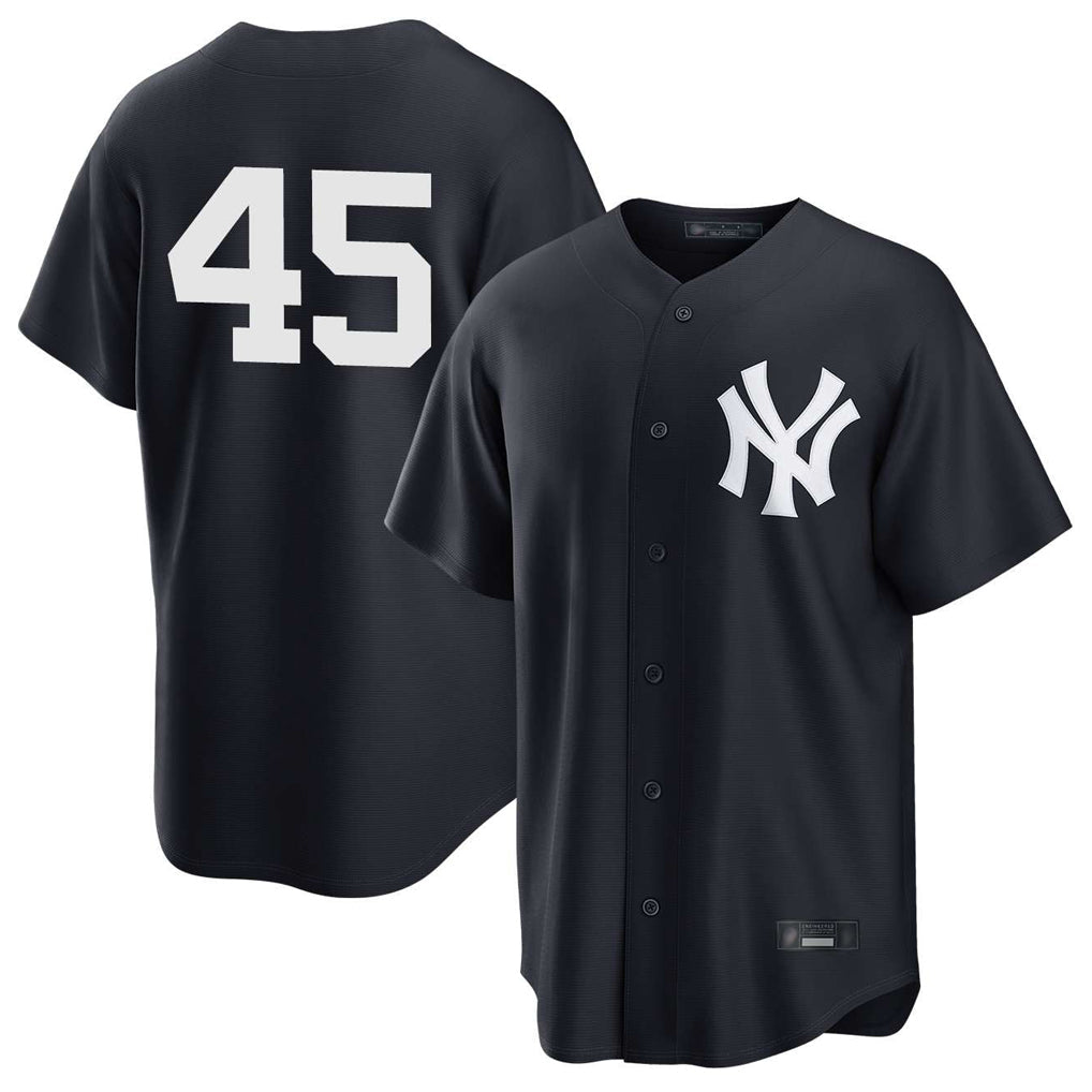MATTH NNY.Yankees #45 Gerrit Cole Player Navy Game Stitched Jerseys