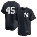 MATTH NY.Yankees #45 Gerrit Cole Player Navy Limited Home Stitched Jerseys