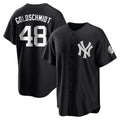 MATTH NY.Yankees #48 Paul Goldschmidt Player Black Game Stitched Jerseys