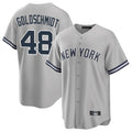 MATTH NY.Yankees #48 Paul Goldschmidt Player Gray Road Game Stitched Jerseys