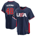 MATTH NY.Yankees #48 Paul Goldschmidt Player Navy USA 2026 World Classic Limited Game Stitched Jerseys