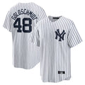 MATTH NY.Yankees #48 Paul Goldschmidt Player White Game Home Stitched Jerseys
