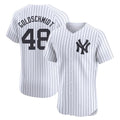 MATTH NY.Yankees #48 Paul Goldschmidt Player White Limited Elite Home Stitched Jerseys