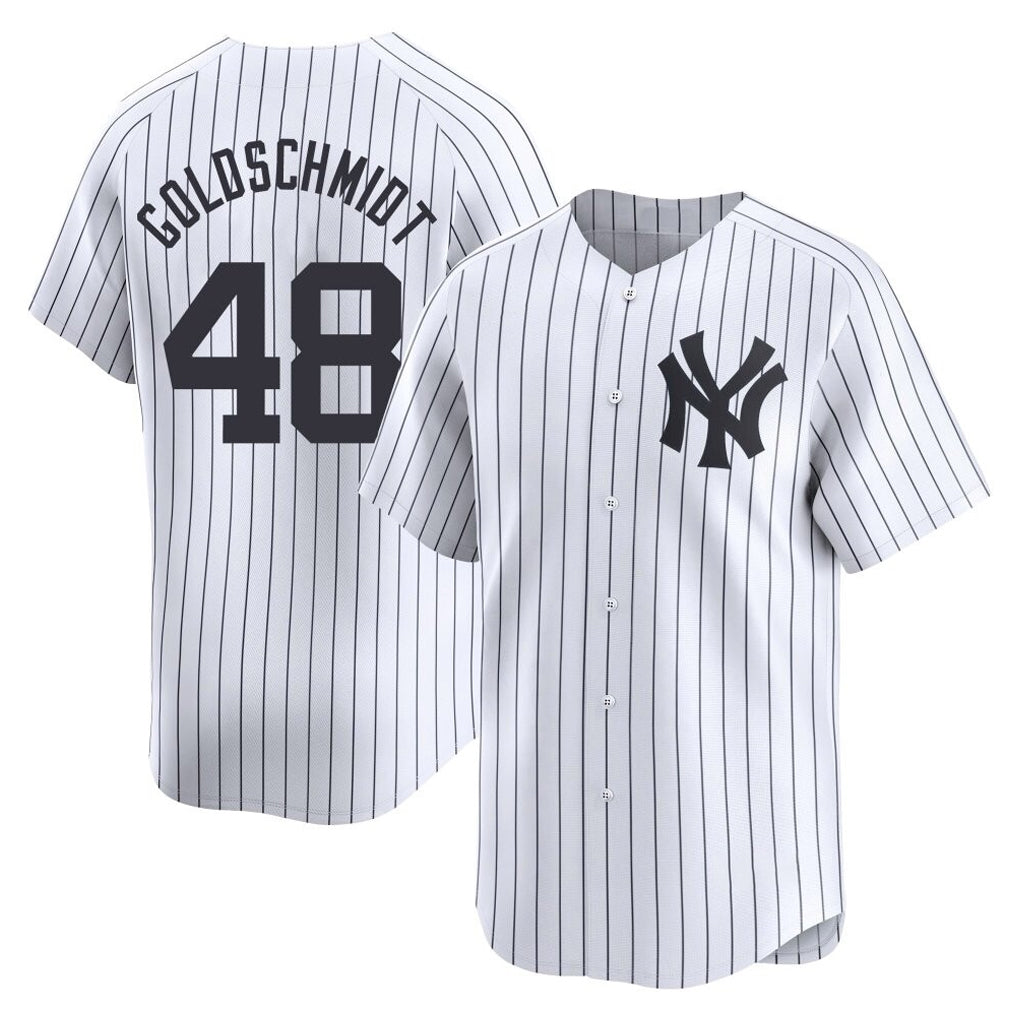 MATTH NY.Yankees #48 Paul Goldschmidt Player White Limited Stitched Jerseys