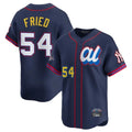 MATTH NY.Yankees #54 Max Fried Player Navy All Star Limited Home Stitched Jerseys