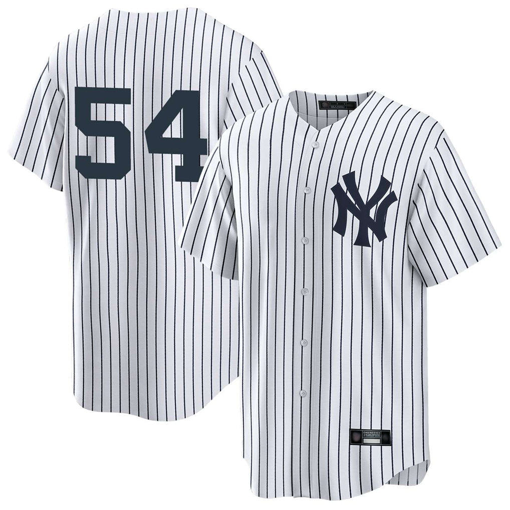 MATTH NY.Yankees #54 Max Fried Player White Game Home Stitched Jerseys