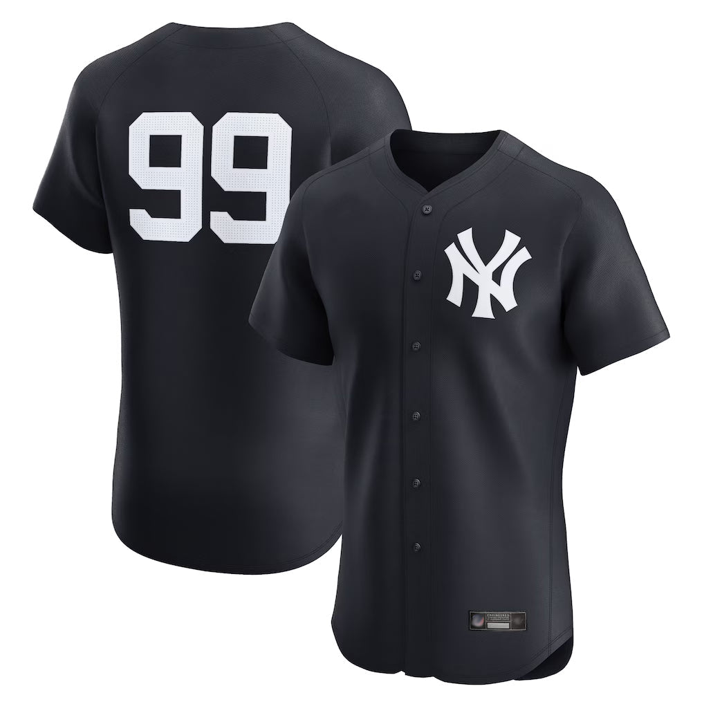 MATTH NY.Yankees #99 Aaron Judge Player Navy Limited Home Elite Game Stitched Jerseys