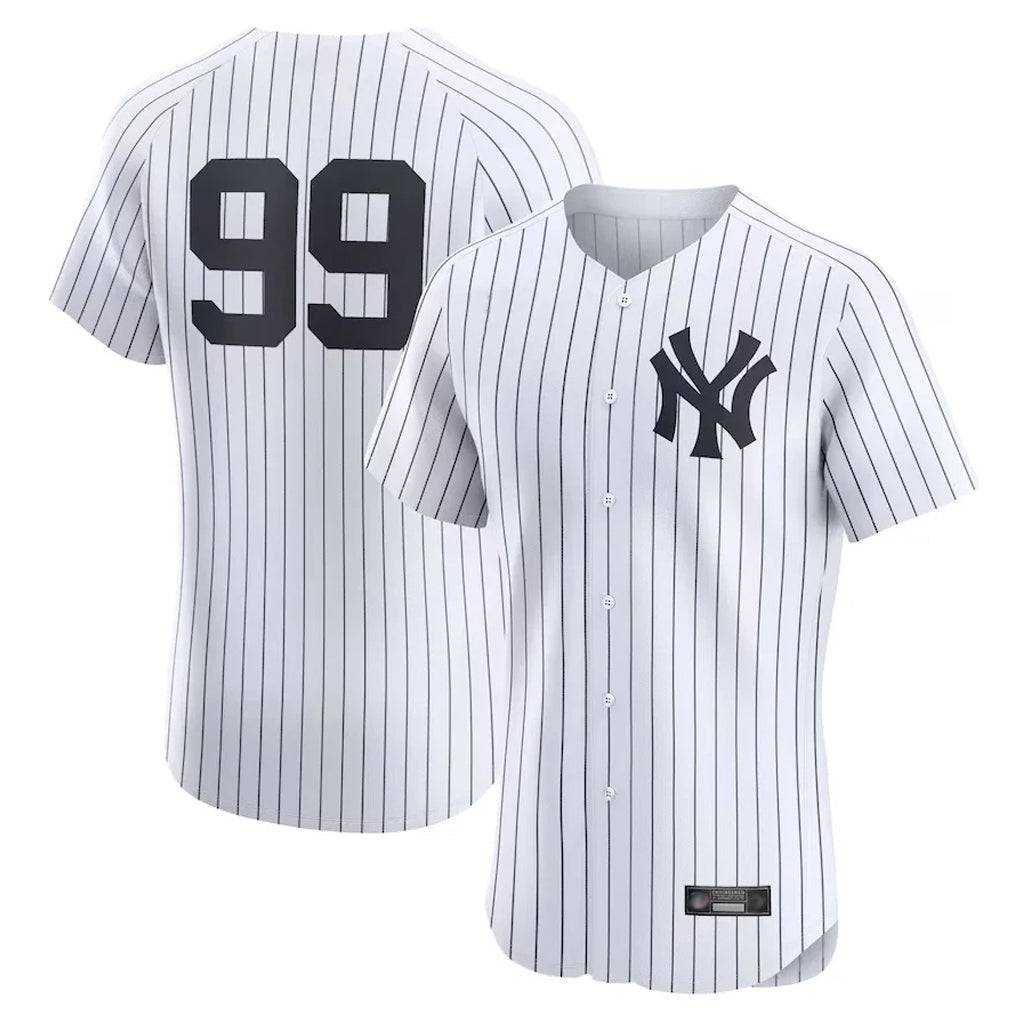 MATTH NY.Yankees #99 Aaron Judge Player White Limited Elite Home Stitched Jerseys