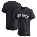 MATTH NY.Yankees Blank Player Navy Home Replica Elite Stitched Jerseys