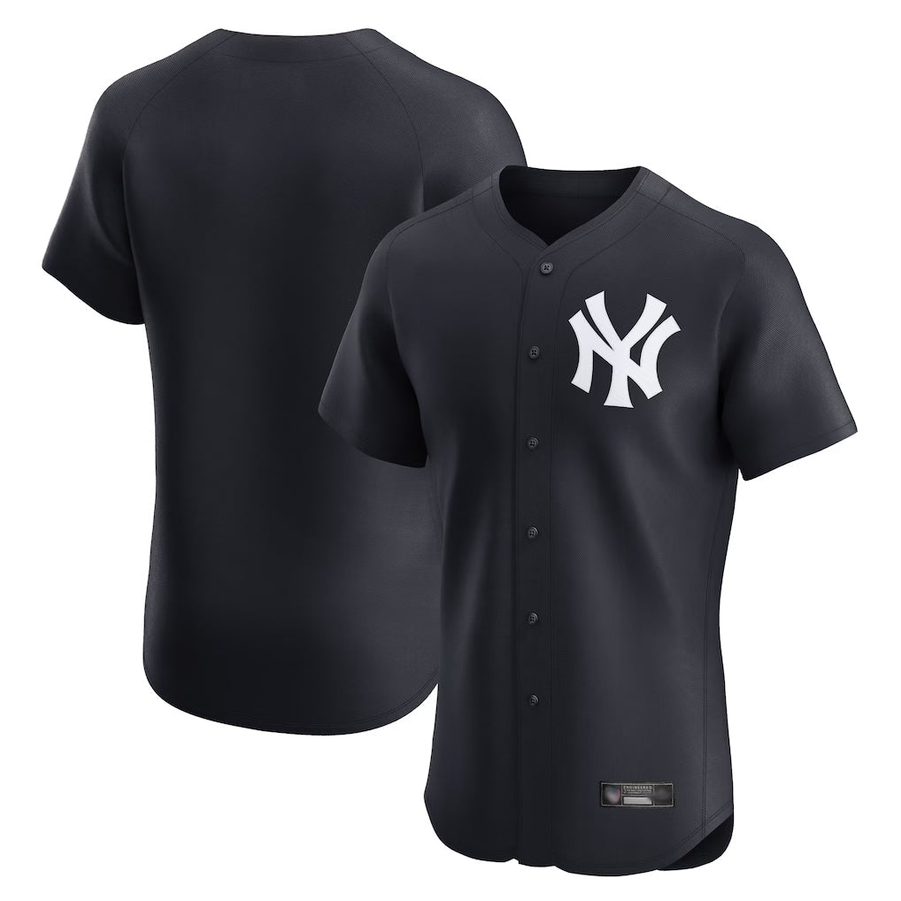 MATTH NY.Yankees Blank Player Navy Limited Elite Home Stitched Jerseys