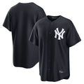 MATTH NY.Yankees Blank Player Navy Replica Game Stitched Jerseys