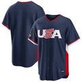 MATTH NY.Yankees Blank Player Navy USA 2026 World Classic Limited Game Stitched Jerseys