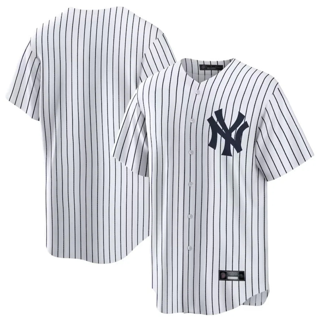 MATTH NY.Yankees Blank Player White Game Stitched Jerseys