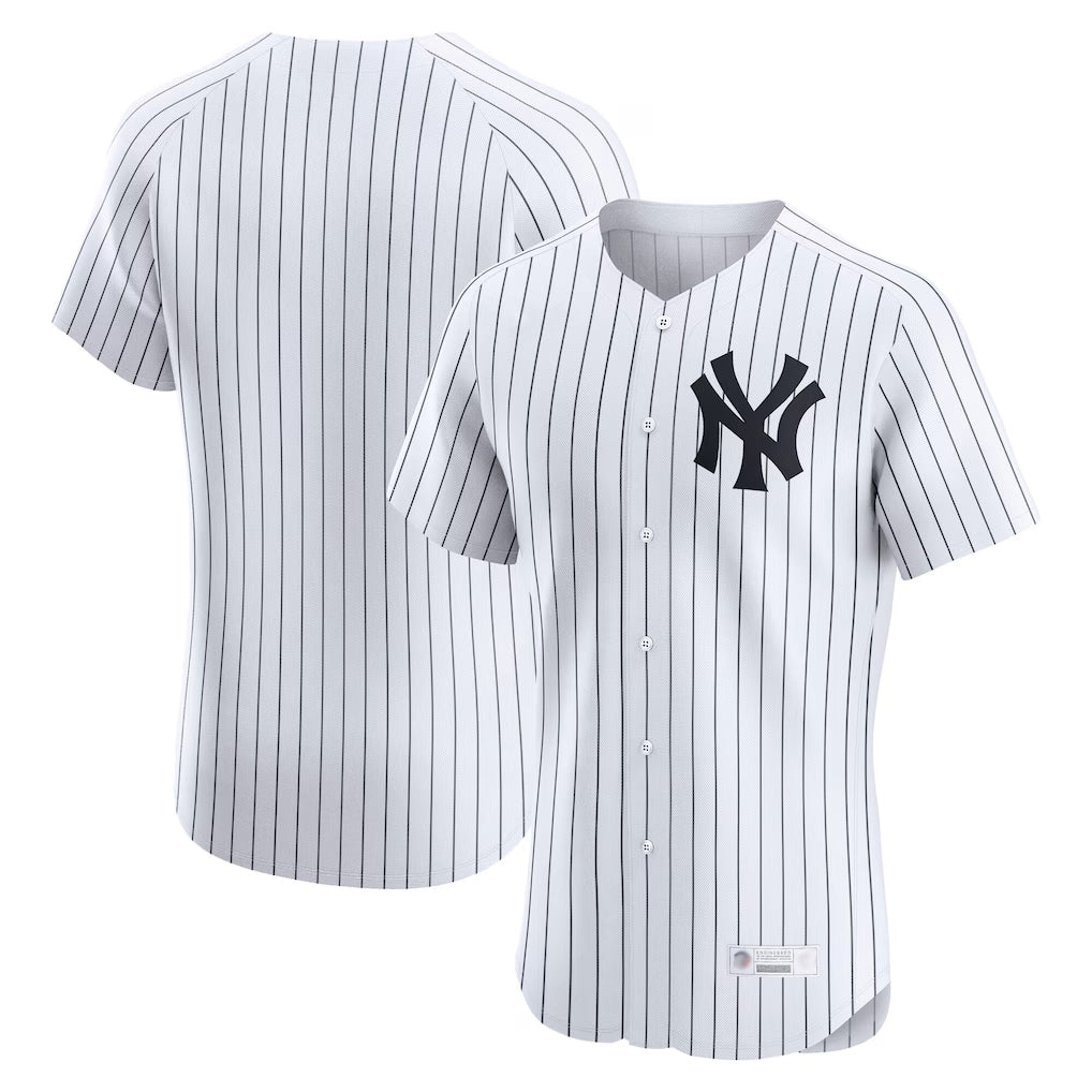 MATTH NY.Yankees Blank Player White Limited Elite Home Stitched Jerseys