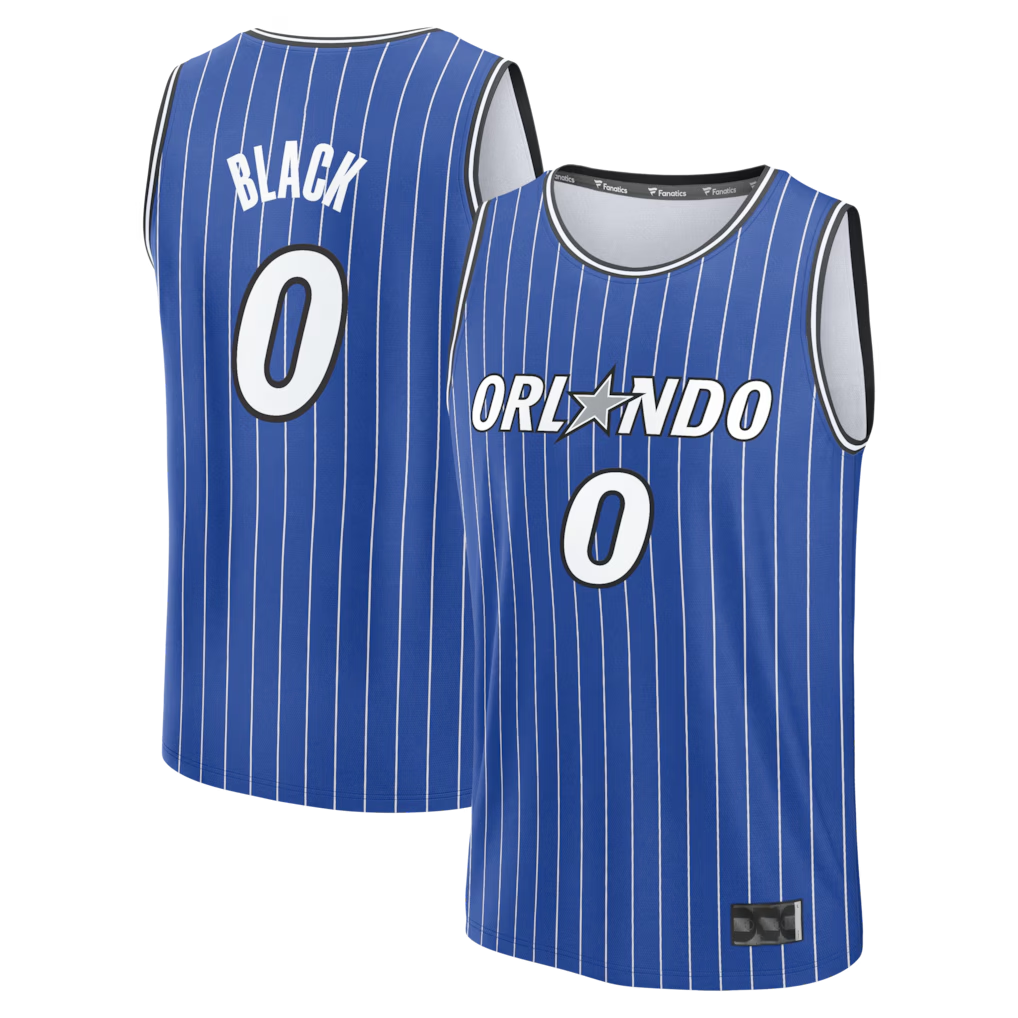 MATTH O.Magic #0 Anthony Black Royal Fast Break Replica Jerseys - Icon Edition
