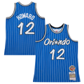 MATTH O.Magic #12 Dwight Howard Blue 200405 Hardwood Classics Hall of Fame Swingman Jerseys