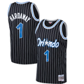 MATTH O.Magic #1 Penny Hardaway Mitchell & Ness Black Hardwood Classics Swingman Jerseys