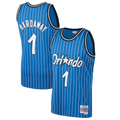 MATTH O.Magic #1 Penny Hardaway Mitchell & Ness Blue 199495 Hardwood Classics Swingman Jerseys