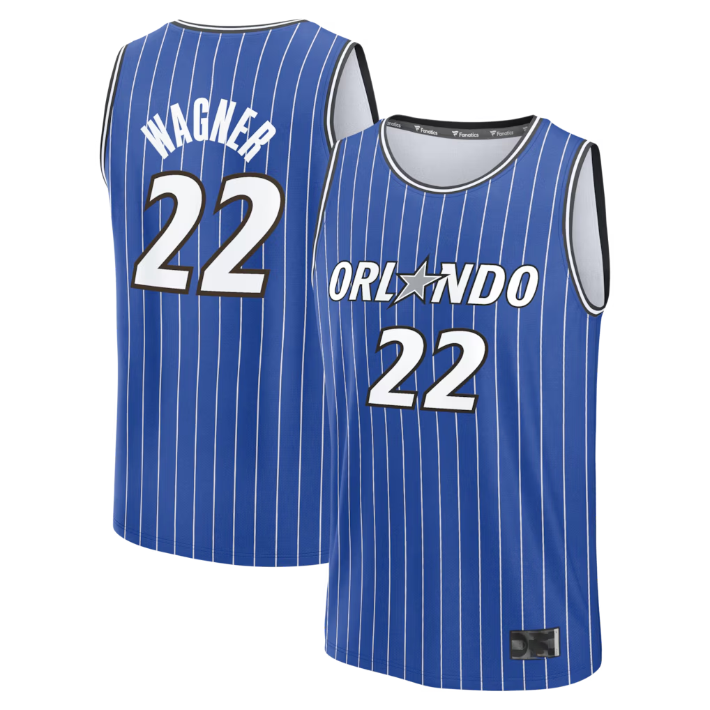 MATTH O.Magic #22 Franz Wagner Blue Fast Break Replica Player Jerseys - Icon Edition