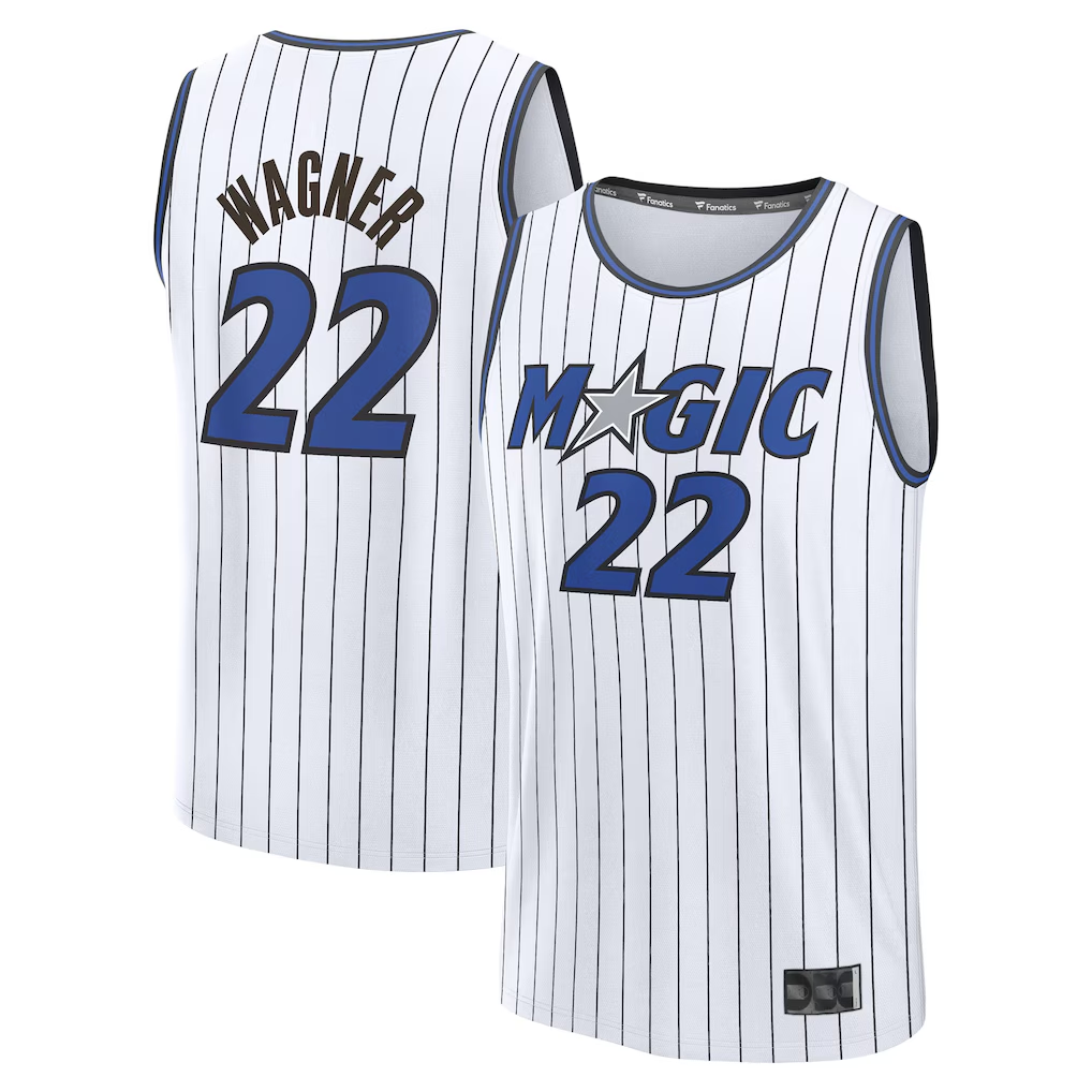 MATTH O.Magic #22 Franz Wagner  White Fast Break Replica Player Jerseys - Association Edition