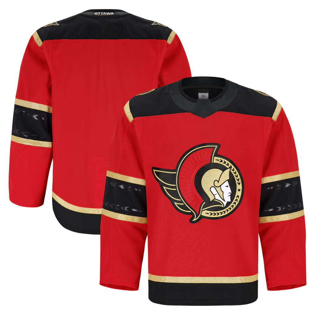 MATTH O.Senators Red Alternate Authentic Pro Jerseys