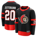 MATTH O.Senators #20 Fabian Zetterlund Black Home Breakaway Jerseys
