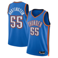 MATTH OC.Thunder #55 Isaiah Hartenstein Blue Swingman Player Stitched Jerseys - Icon Edition