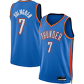 MATTH OC.Thunder #7 Chet Holmgren Blue 2022 Draft First Round Pick Player Swingman Stitched Jerseys - Icon Edition