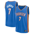 MATTH OC.Thunder #7 Chet Holmgren Blue Fast Break Replica Player Stitched Jerseys - Icon Edition