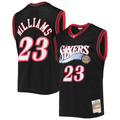 MATTH P.76ers #23 Lou Williams Mitchell & Ness Black 2005-06 Hardwood Classics Swingman Jerseys