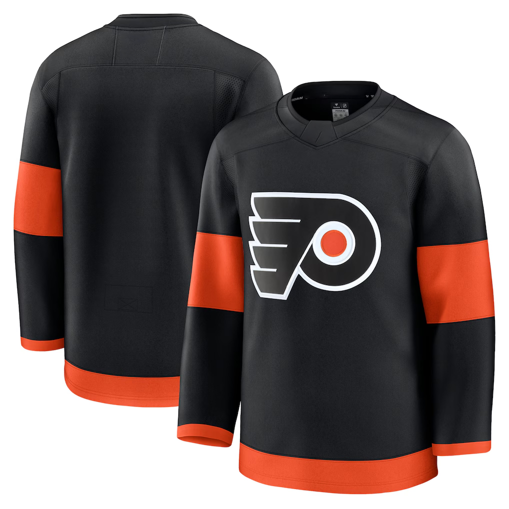 MATTH P.Flyers Black Alternate Premium Jerseys