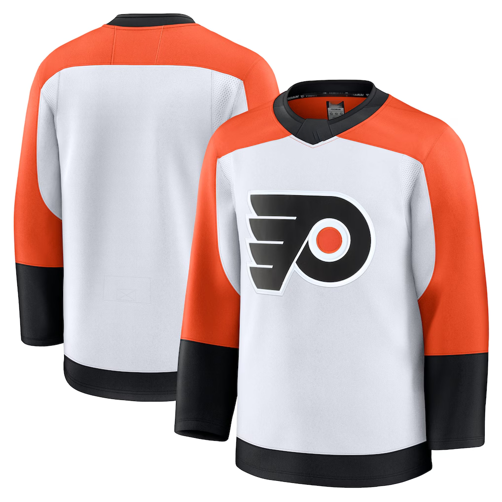 MATTH P.Flyers White Away Premium Jerseys