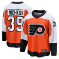 MATTH P.Flyers #39 Matvei Michkov Orange Home Premium Jerseys